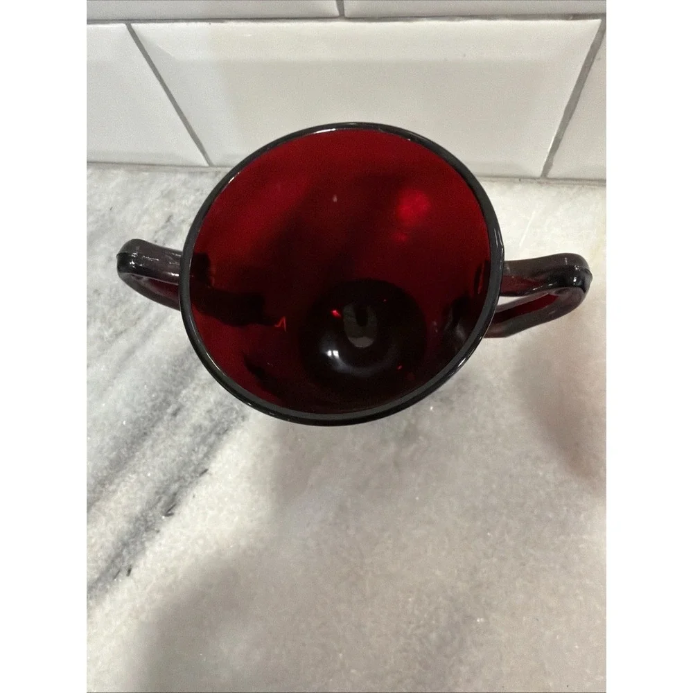 Anchor Hocking ROYAL‎ RUBY Red 3 1/4
